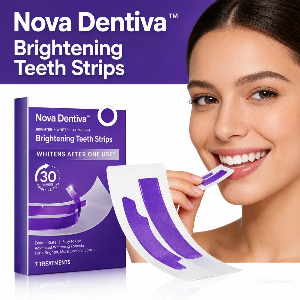 Purple Teeth Whitening Strips