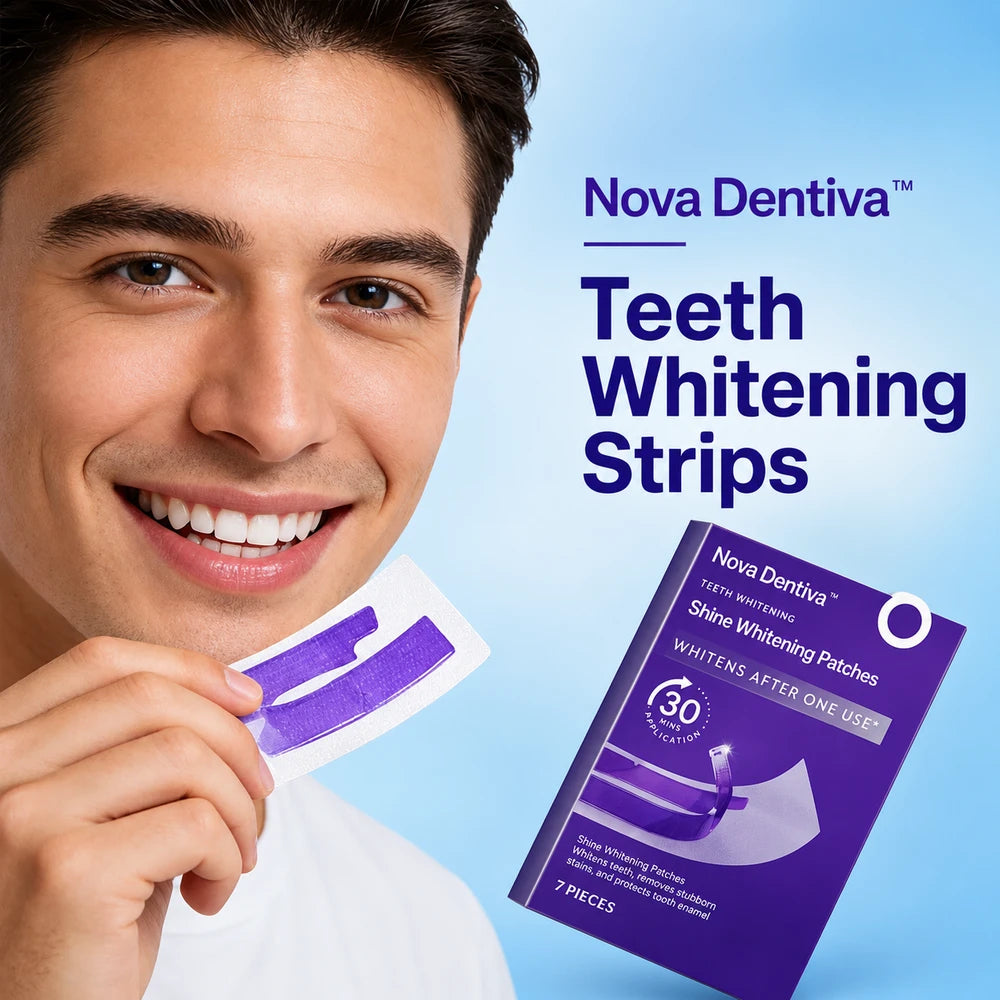 Purple Teeth Whitening Strips