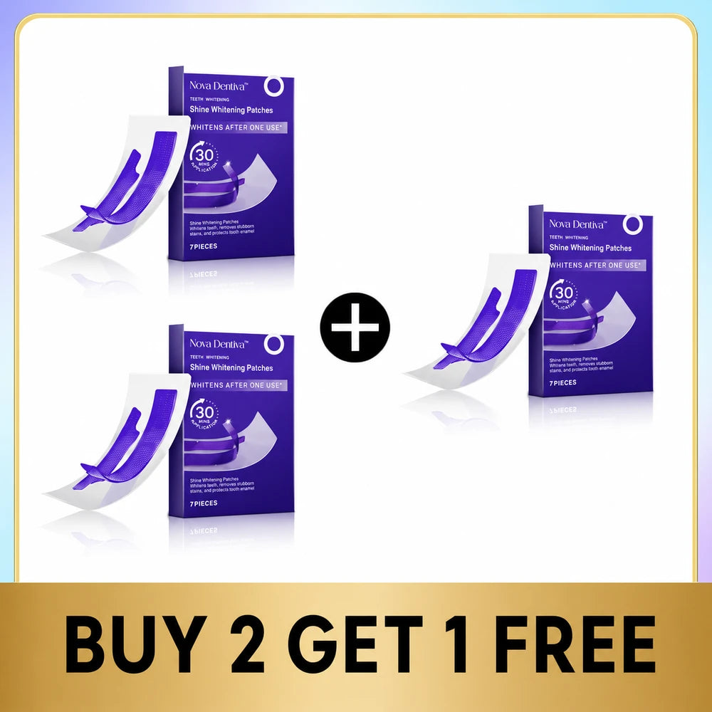 Purple Teeth Whitening Strips