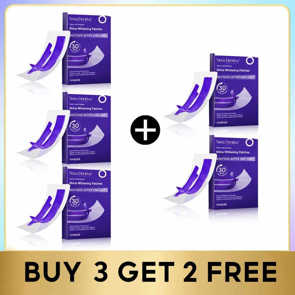 Purple Teeth Whitening Strips